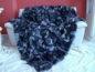 Preview: Traum Pelzdecke Arctik Fox Blue White Doppelwendedecke
