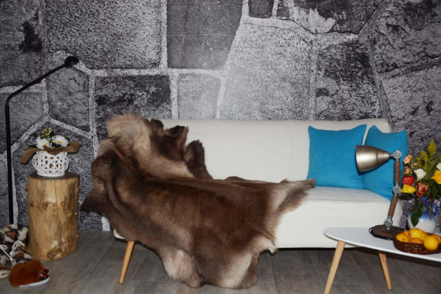Rentierfell Naturfell Little Creeping Wulf Geschenktipp