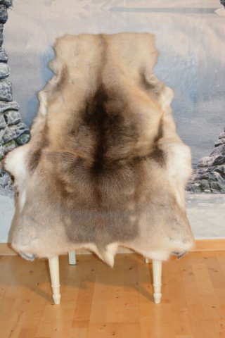 Rentierfell Beautiful Moonstone XXXL Chic und Edel Übergröße