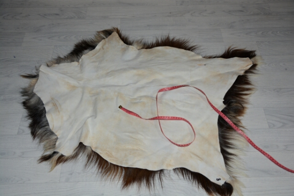 Edles Gigenta Ziegenfell B-Ware