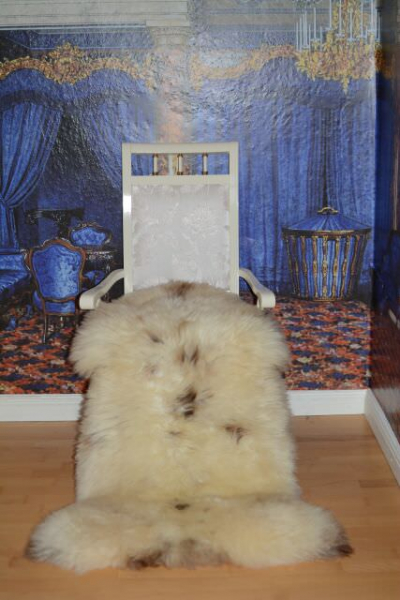 Öko Lammfell Schaffell Beige Baun Coloure Unterbett Wärmetherapie