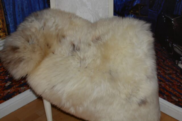 Öko Lammfell Schaffell Beige Baun Coloure Unterbett Wärmetherapie